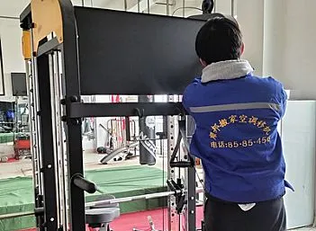 聊城开发区九州安置区东门山东博奥克公司搬迁健身器材拆装搬运